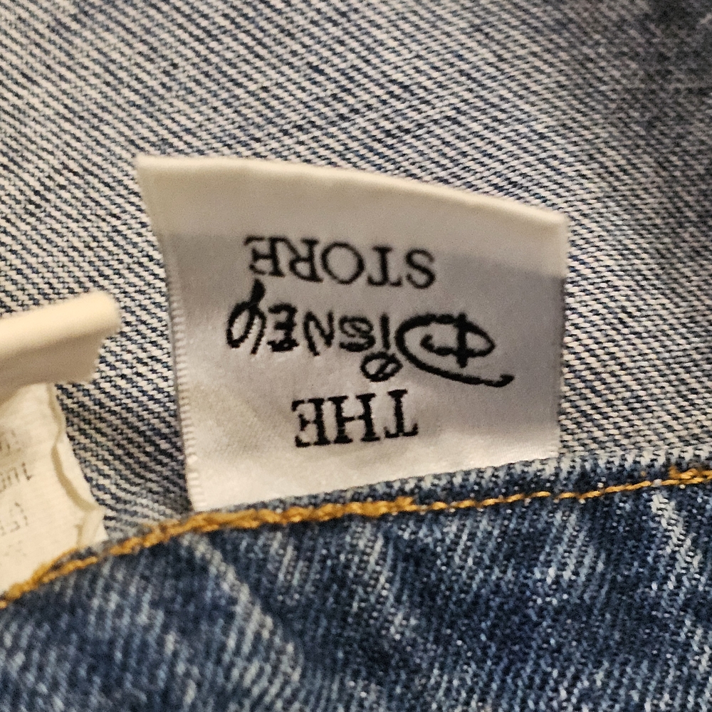 Vintage 90s Disney Store XL Denim Jacket Mickey And Friends - Picture 11 of 13